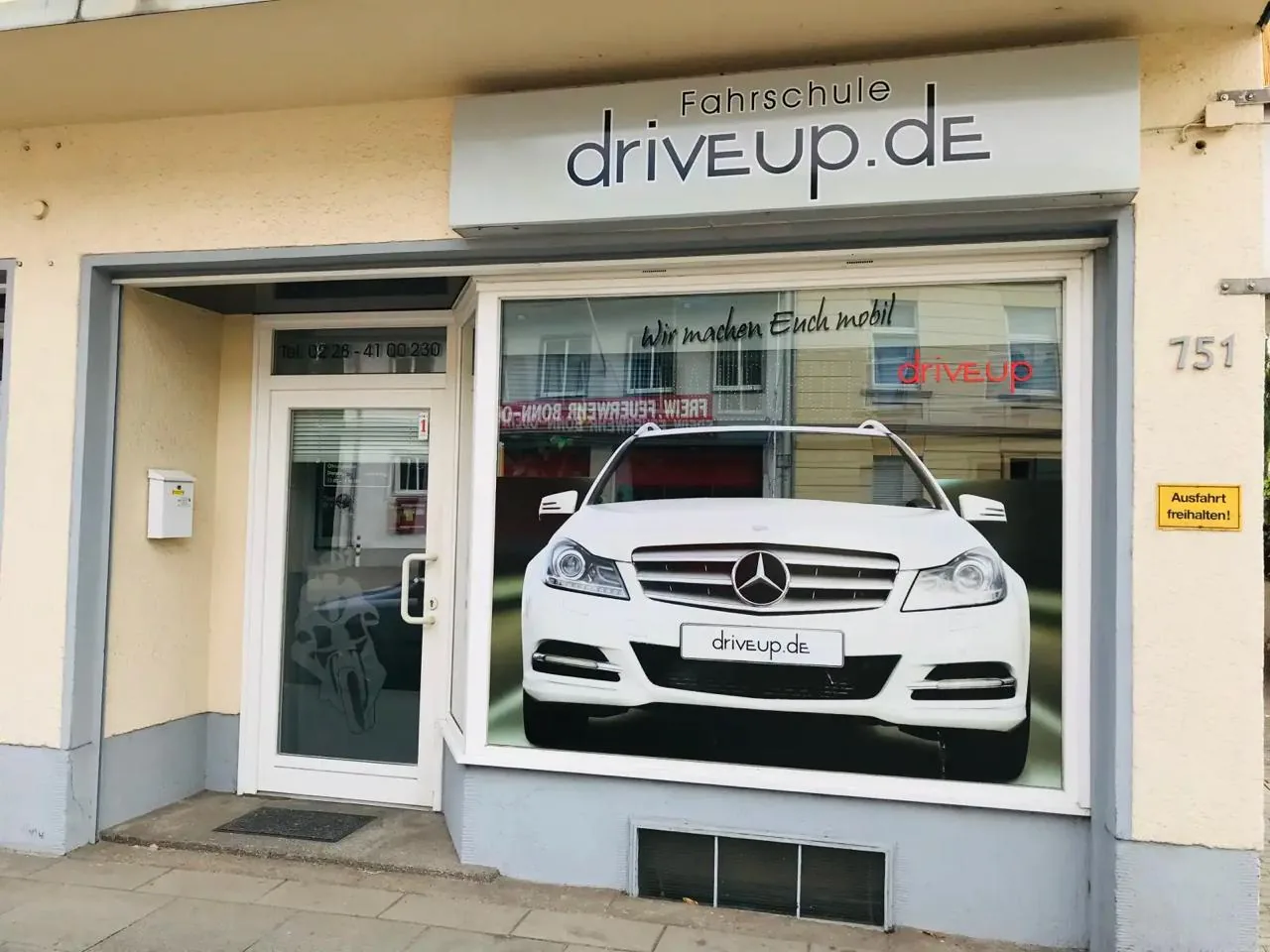 Fahrschule DriveUp Unterrichtsraum